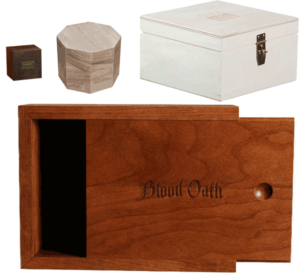 Solid wood packaging and boxes by WDI Companies