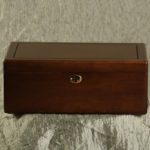 Jewelry box with mirror inset