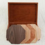 Wood sample package with wood samples