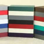 MinnMade composite boxes in multiple colors