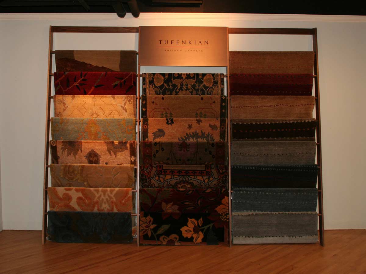 Display for Tufenkian Artisan Carpets